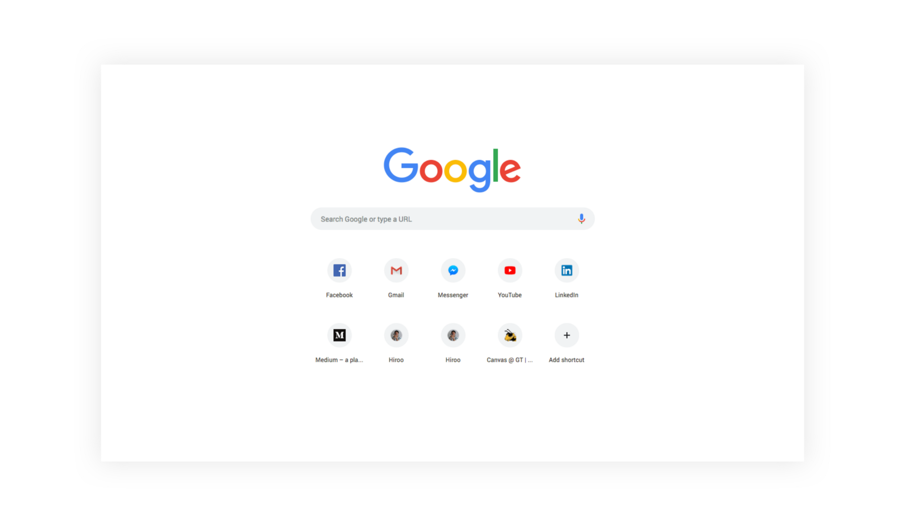 make google homepage for mac